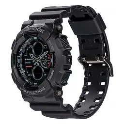 Чоловічі наручні годинники протиударні Casio G-Shock GA-140-1A1ER Оригінал Японія з полімерним ремінцем - мініатюра 10