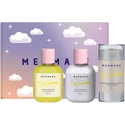 Парфумований набір для тіла Mermade Our Summer, гель для душу, 100 мл + лосьйон для тіла, 100 мл + дезодорант, 75 г - мініатюра 2