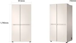 Холодильник LG SBS GC-B257KEHW - мініатюра 11