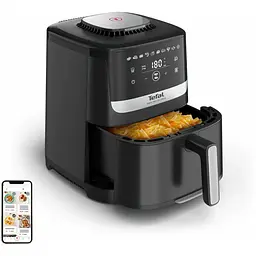 Мультипіч Tefal Easy Fry Silence 1670 Вт чорна (EY5528E0) - мініатюра 2