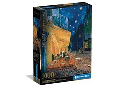 Пазл Clementoni Museum Collection: Нічна тераса кафе, Вінсент ван Гог (Museum Collection - Café Terrace at Night Puzzle - 1000 pcs.), 1000 ел. (39969)