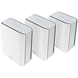 MESH-система ASUS WiFi-Mesh ZenWiFi BT8 BE14000, 1xGE LAN, 1x2.5GE LAN, 1x2.5GE LAN, 1xUSB 3.0, 3мод, білий (90IG0930-MO3B40) - мініатюра 2