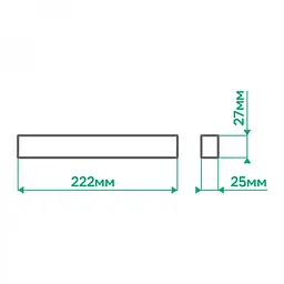 Світлодіодний магнітний трековий світильник Ardero MGU401 Ultra 12W 4000К чорний (80124) - мініатюра 3
