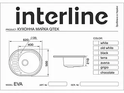 Кухонна мийка Interline Eva Grigio - мініатюра 2