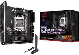 Материнська плата ASUS ROG Strix B650E-I Gaming WIFI (ROG STRIX B650E-I GAMING WIFI) (Socket AM5, AMD B650, Mini-ITX) Б/в - мініатюра 5