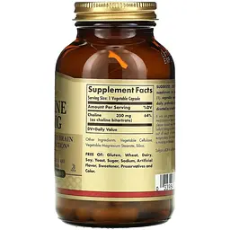 Холін Solgar Choline 350 мг 100 капсул - мініатюра 2