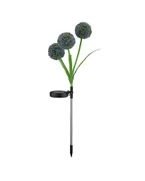 Вуличний світильник на сонячній батареї Goldlux 329516 Allium Color LED 6500K IP44 зелений - мініатюра 3