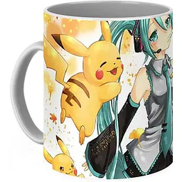 Кухоль GeekLand Вокалоїди Vocaloid Хацуне Міку Hatsune Miku pokemon VC 02.07 330 мл різнобарвний - мініатюра 3