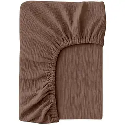 Простирадло на резинці муслін Cosas Caramel 200х200х20 см (013Muslin_Caramel_200x200x20)