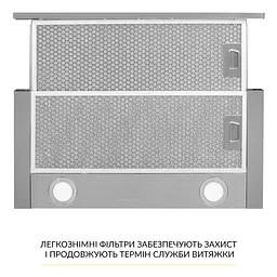 Витяжка телескопічна WEILOR WT 67 SS - мініатюра 7