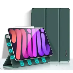Чохол до планшета BeCover Apple iPad Mini 6 Dark Green (707521) - мініатюра 2