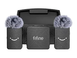 Мікрофонна радіосистема для смартфона Fifine M9 Black - мініатюра 4