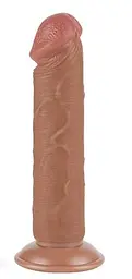 Фалоімітатор LoveToy Sliding-Skin Dual Layer Dong 8, 20 см