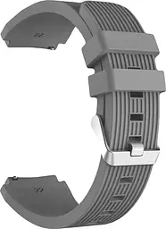 Ремінець для смарт-годин BeWatch Amazfit Pop 3S 3R 22 мм Сірий (1012104.1) - мініатюра 2