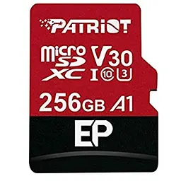 Карта пам'яті Patriot 256GB microSDXC class 10 UHS-I/U3 EP A1 (PEF256GEP31MCX)