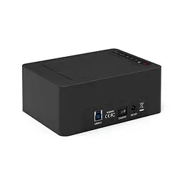 Док-станція клонувальник Maiwo для двох SSD/HDD 2.5/3.5" SATA 3xUSB 3.0 (K3082H 6071) Чорна - мініатюра 3