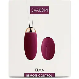 Віброяйце з пультом керування Svakom Elva Violet - мініатюра 8
