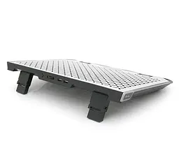 Охолоджувальна підставка для ноутбука 15.6 дюймів Ice Coorel A17, 6x80mm 2100RPM, 2xUSB, RGB - мініатюра 3