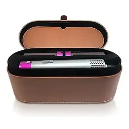 Стайлер фен щітка для волосся 5в1 Hair Brush в кейсі 1000Вт UKC 9234 Pink ТР - мініатюра 8