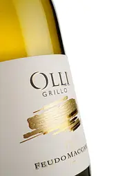 Вино Feudo Maccari Olli Grillo біле сухе 0.75 л - мініатюра 3