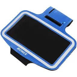 Чохол на руку Romix RH07 Touch Screen Armband Case 4.7 Blue - мініатюра 2