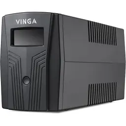 Пристрій безперебійного живлення Vinga LCD 600VA plastic case (VPC-600P) - мініатюра 4