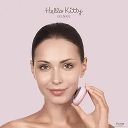 Електронна звукова маска тепло та холод GESKE Sonic Warm & Cool Mask 8 в 1 by Hello Kitty рожева - мініатюра 6