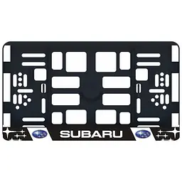 Рамка номера Subaru під Американський номер 300х150 мм Кольоровий Логотип