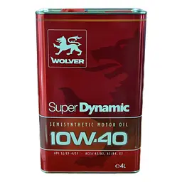 Автомобільна моторна олива WOLVER Super Dynamic 10W-40 4л - мініатюра 1