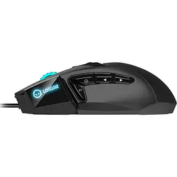 Миша Lorgar Stricter 579 RGB LCD USB Black (LRG-GMS579) - мініатюра 6