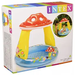 Басейн дитячий Intex Грибочок 102 х 89 см - мініатюра 2