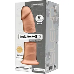 Фалоімітатор SilexD Oscar Flesh (MODEL 2 Size 9in) - мініатюра 2
