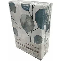 Комплект постільної білизни Soho Сімейний 2 шт. - 150x200 см Natura Green - мініатюра 5