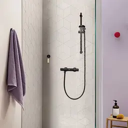 Душовий гарнітур Grohe QuickFix Vitalio Start 100 279482430, Чорний матовий - мініатюра 7