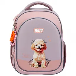 Рюкзак шкільний напівкаркасний Yes S-109S My Puppy 37х27х13 см бежевий (550232) - мініатюра 2