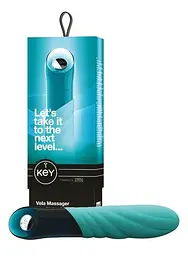Класичний вібратор KEY Vela Massager Robin Blue Jopen 850337 87081