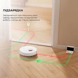 Робот-пилосос Dreame DreameBot D9 MAX Розширена версія Білий (DreameBotD9) - мініатюра 8