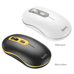 Комп'ютерна Миша HOCO GM21 Platinum 2.4G business wireless mouse Чорна - мініатюра 5