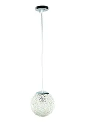 Люстра плетена куля в стилі лофт Levistella 9712001-1 WH