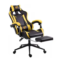 Крісло ігрове GT Racer X-2323 Black/Yellow - мініатюра 4