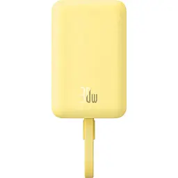Павербанк Baseus Magnetic Mini Yellow 10 000 mAh / 30 Вт (P1002210BY23-00) - мініатюра 5