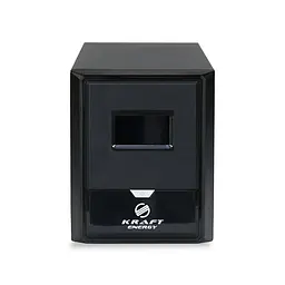 Джерело безперебійного живлення Kraft KRF-B1000VA/600W(LCD)24V UPS під зовнішній акумулятор (42-00045) - мініатюра 3