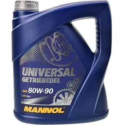 Трансмісійна олива Mannol UNIVERSAL GETRIEBEOEL 4л 80W-90 (MN8107-4)