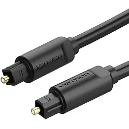 Кабель мультимедійний Optical Toslink 2.0m black Vention (BAEBH)