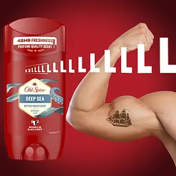 Твердий дезодорант Old Spice Deep Sea Deodorant Stick 48/7 85 мл - мініатюра 6