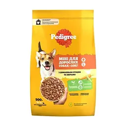 Сухий корм для собак Pedigree для малих порід з птицею та овочами 500 г (5998749143360)