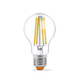 LED-лампа Videx Filament A60F 10W E27 4100K (25791-000) - мініатюра 2