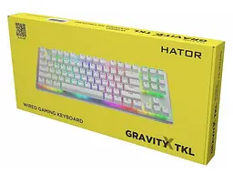 Клавіатура Hator Gravity X TKL White (HTK551UA) - мініатюра 5