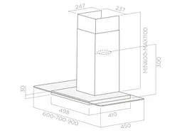 Витяжка Elica FLAT GLASS IX A/60 - мініатюра 2