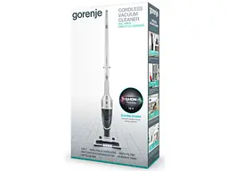 Вертикальний + ручний пилосос (2 в 1) Gorenje SVC180FW - мініатюра 5